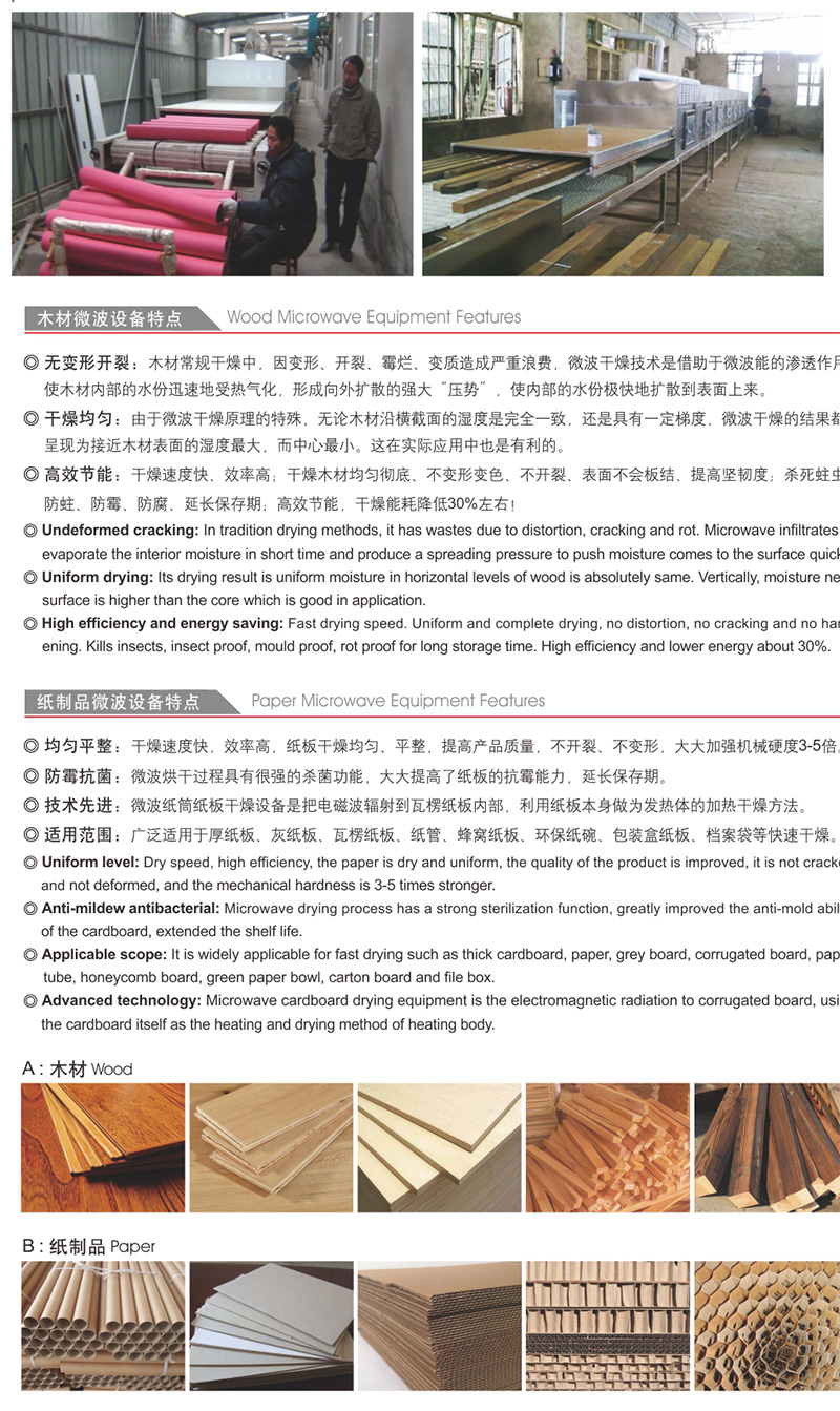 木材微波設(shè)備描述